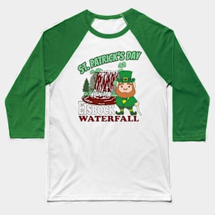 St Patricks Day Eisbock Beer Waterfall Baseball T-Shirt